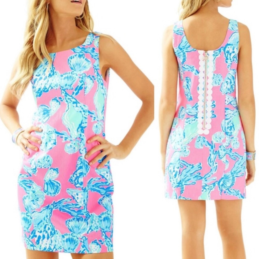 Lilly Pulitzer Barefoot Princess Sleeveless Dress-Size 10 (Medium-Large)